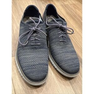 Cole Haan Zerogrand OS Stitchlite Shoes Men's Size 11.5 Blue Lace Up Breathable